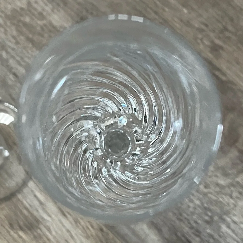 NWOT MIKASA Elegant Crystal Champagne Flutes - Picture 7 of 8